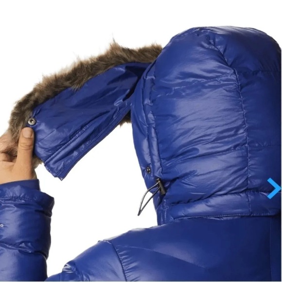 Columbia Plus Size Peak Hooded Faux-Fur-Trim Jacket NWT - Picture 3 of 8